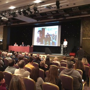 Sam Mangoro at Resuscitation Council Scientific Symposium