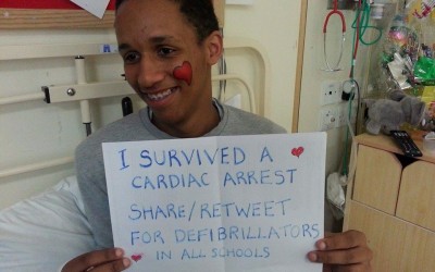 Sam Mangoro of All Heart Campaign speaks at Resuscitation Council Symposium